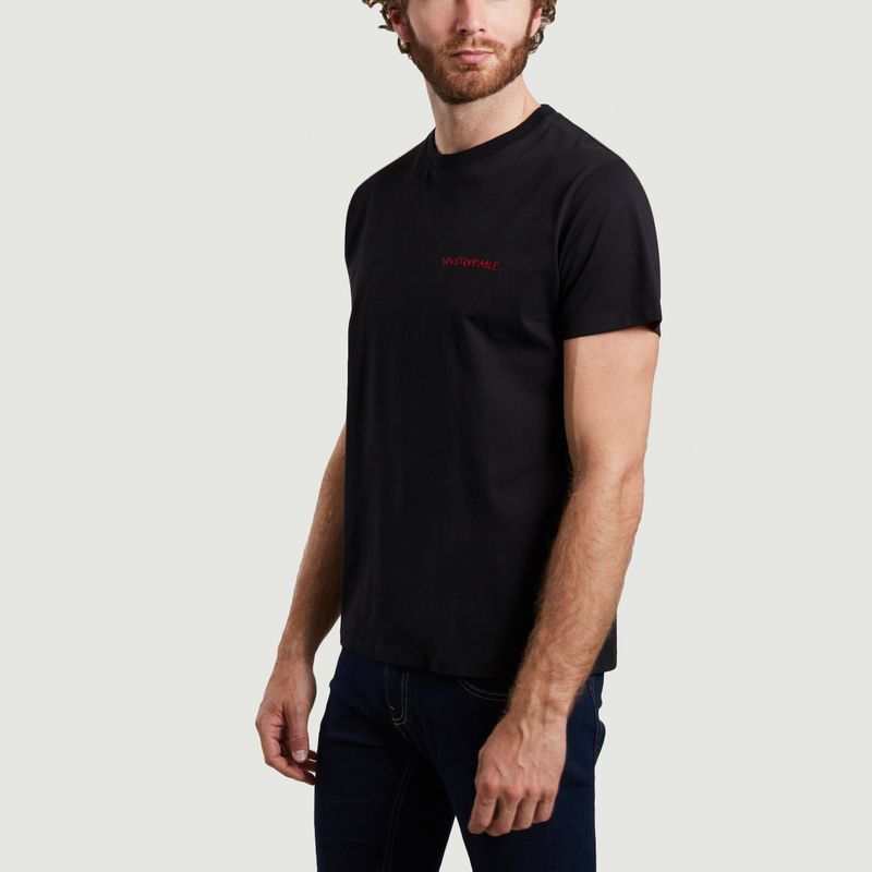 T-shirt brodé en coton bio Unstoppable - Maison Labiche