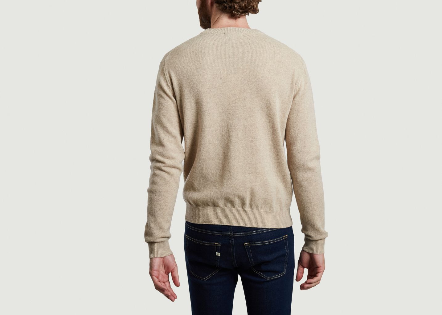 Pull en laine mérinos intarsia Paris City - Maison Labiche