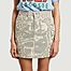 matière Cotton canvas striped short skirt - Lacoste