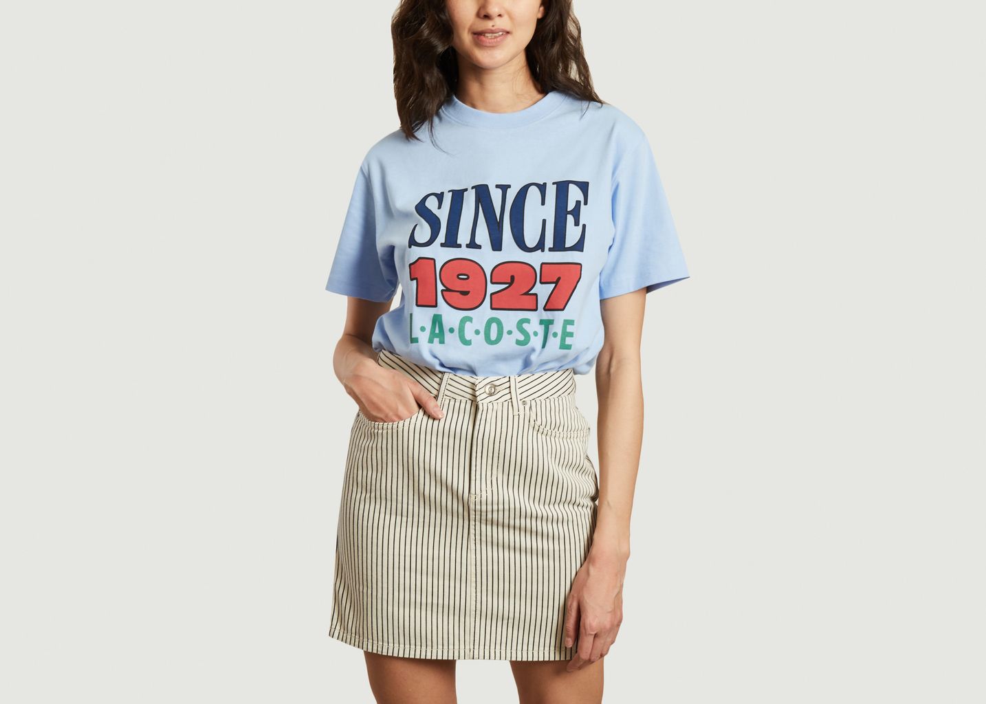 T-shirt logotypé en coton - Lacoste