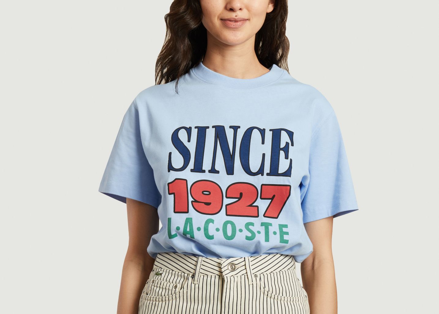 T-shirt logotypé en coton - Lacoste