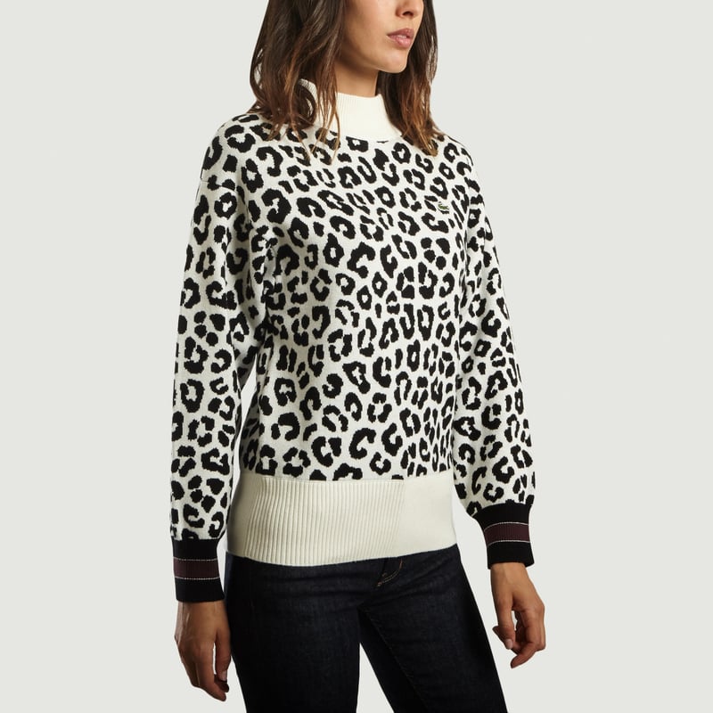 lacoste leopard hoodie