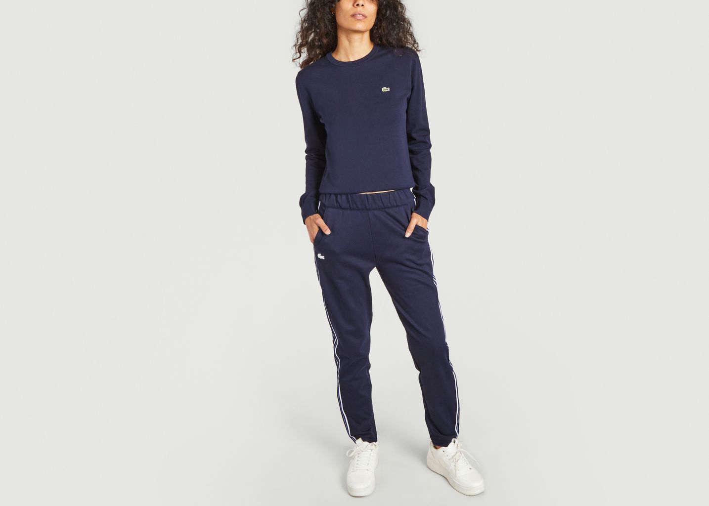 Pantalon de jogging à bandes contrastées - Lacoste