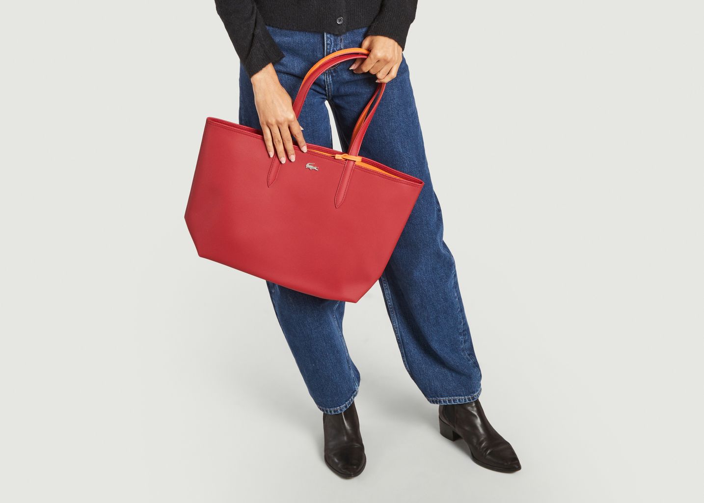 Sac cabas réversible avec pochette Anna - Lacoste