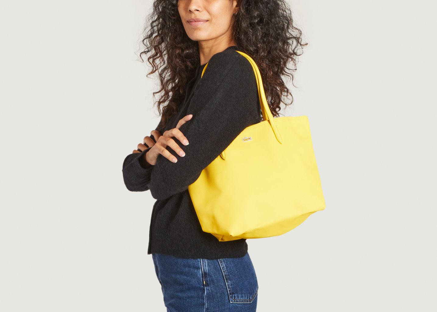 Petit sac cabas en toile L.12.12 Concept - Lacoste