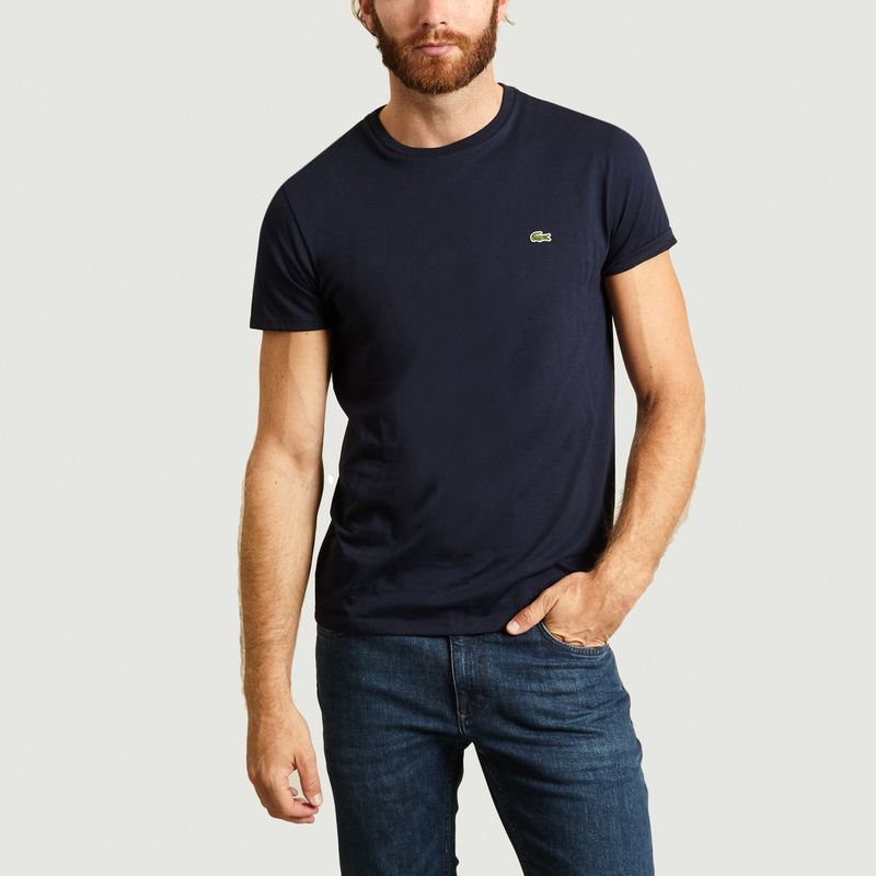 T-Shirt en Jersey de Coton Pima - Lacoste