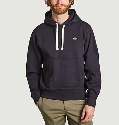 Organic cotton hoodie with logo
