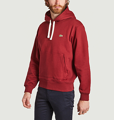 Hoodie siglé en coton bio