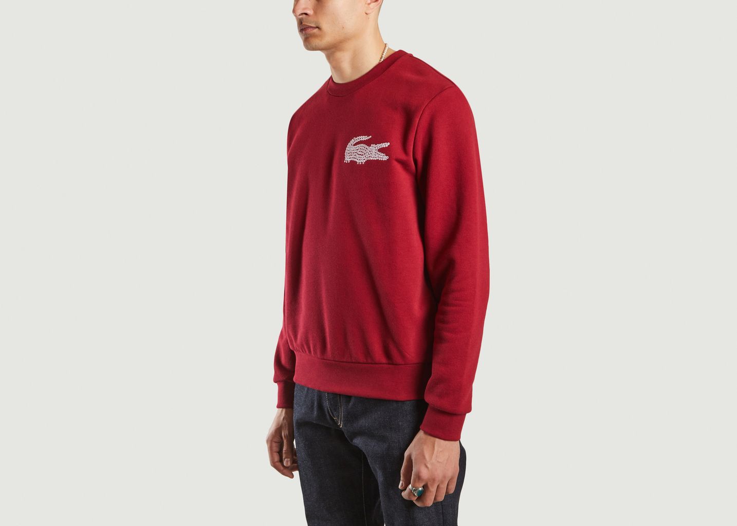 Sweatshirt mit Rundhalsausschnitt - Lacoste