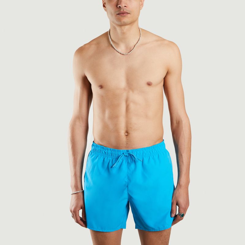 turquoise lacoste shorts