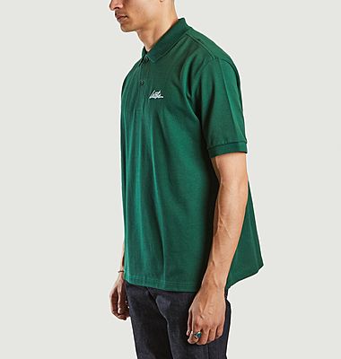 Lacoste L!ve Polo-Shirt mit kurzen Ärmeln und geripptem Kragen