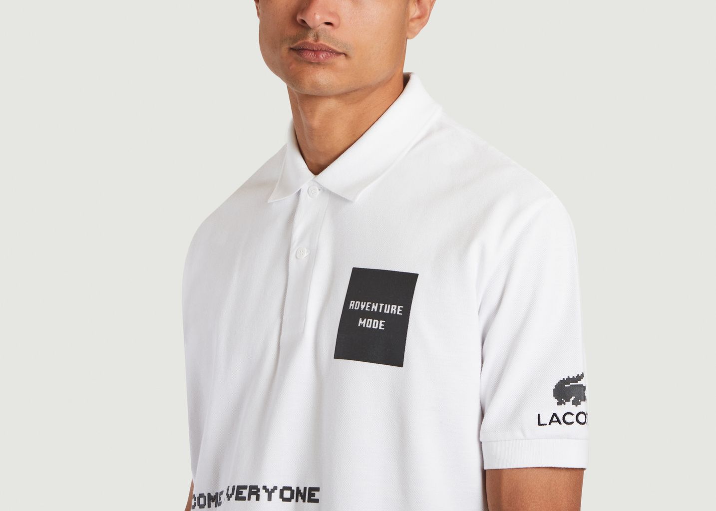 Lacoste Live x Minecraft organic cotton polo shirt - Lacoste