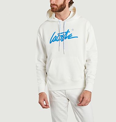 Loose fit hoodie with logo