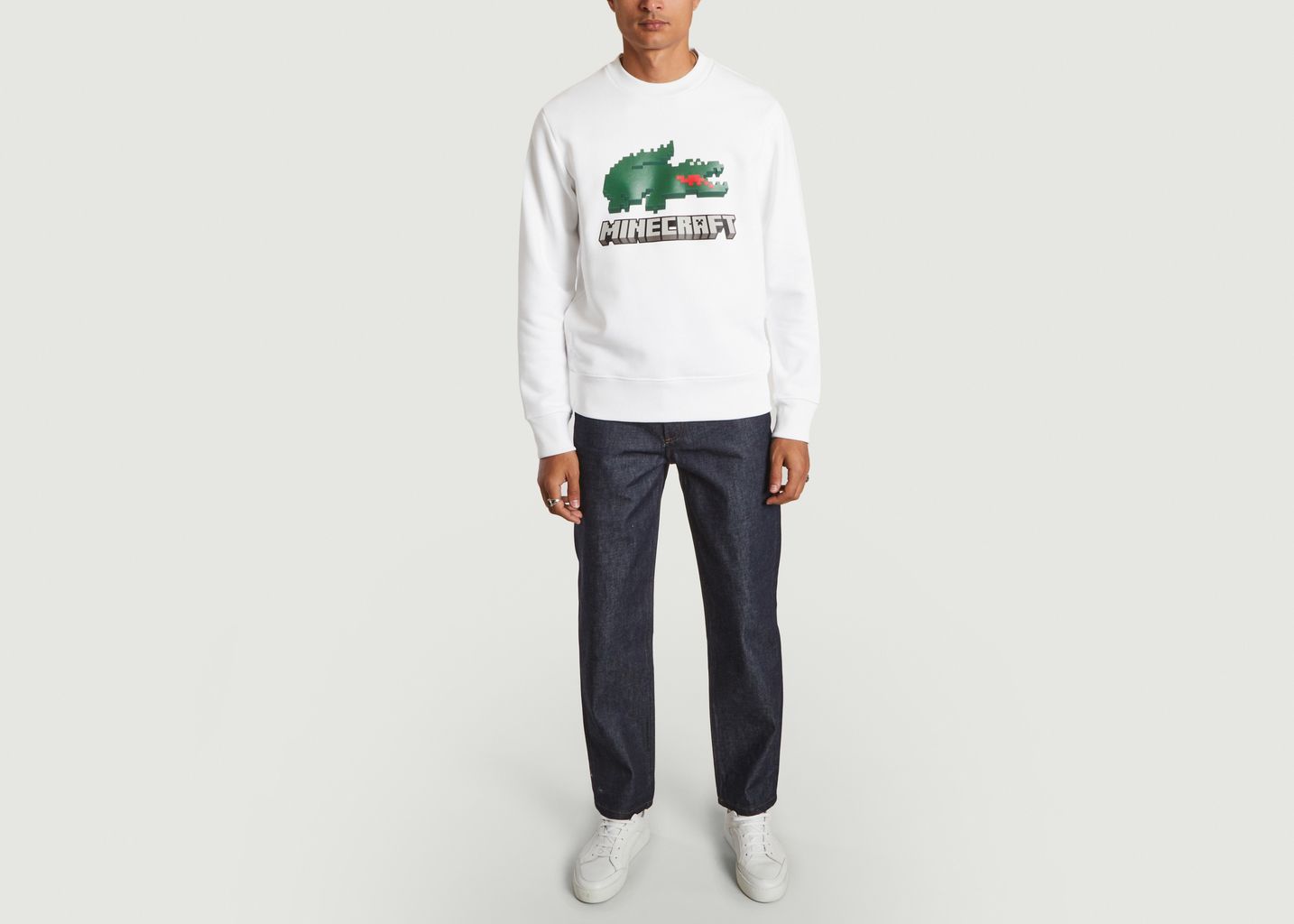 Lacoste x Minecraft organic cotton sweatshirt - Lacoste