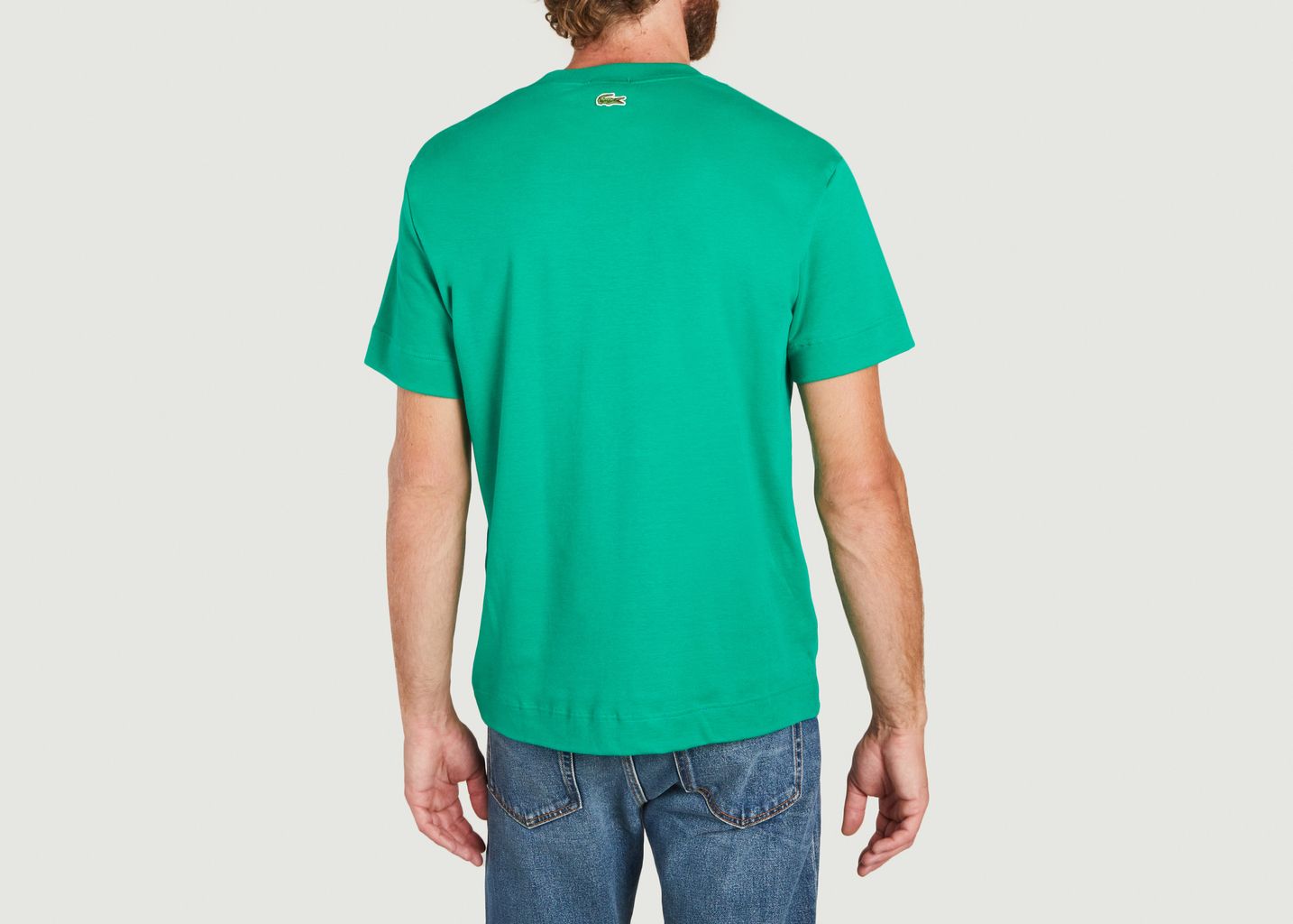 T-Shirt mit 3D-Logo - Lacoste