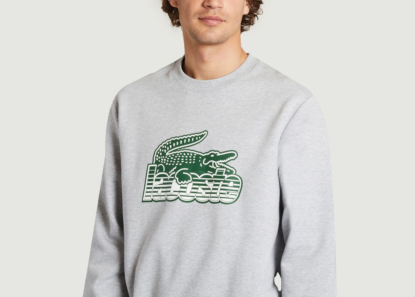 Sweatshirt aus Molton - Lacoste