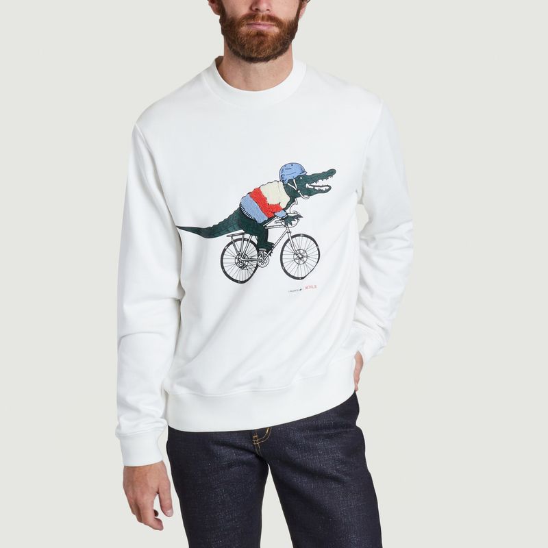Lacoste X Netflix printed sweatshirt  - Lacoste