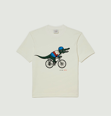 T-shirt Lacoste x Netflix  Sex Education 