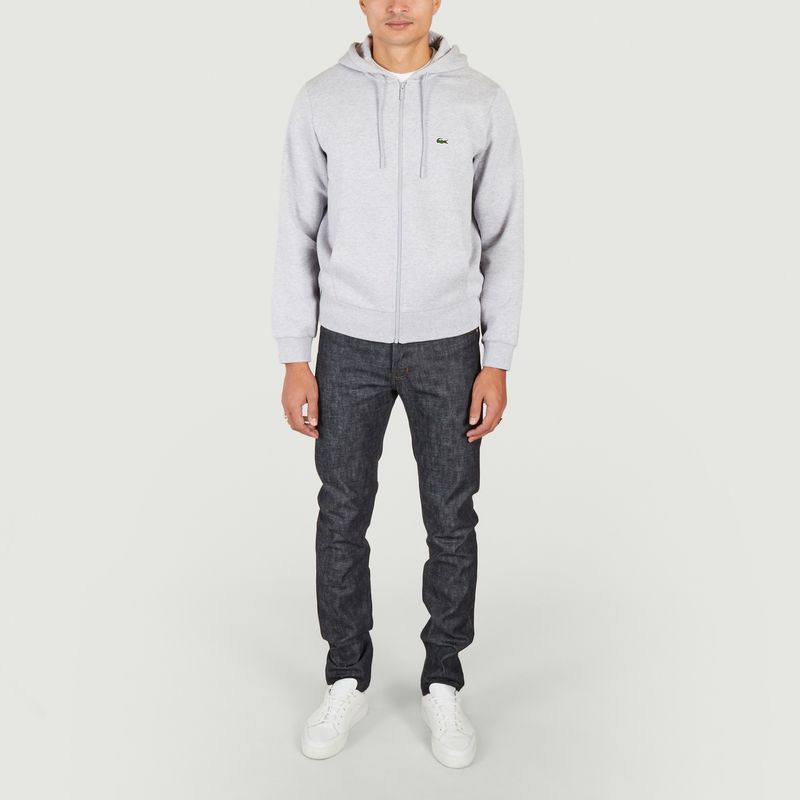 Signature zipped hoodie - Lacoste