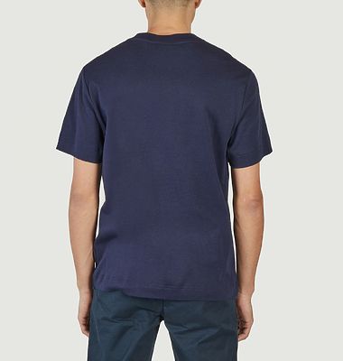 Unisex round-neck T-shirt in plain organic cotton