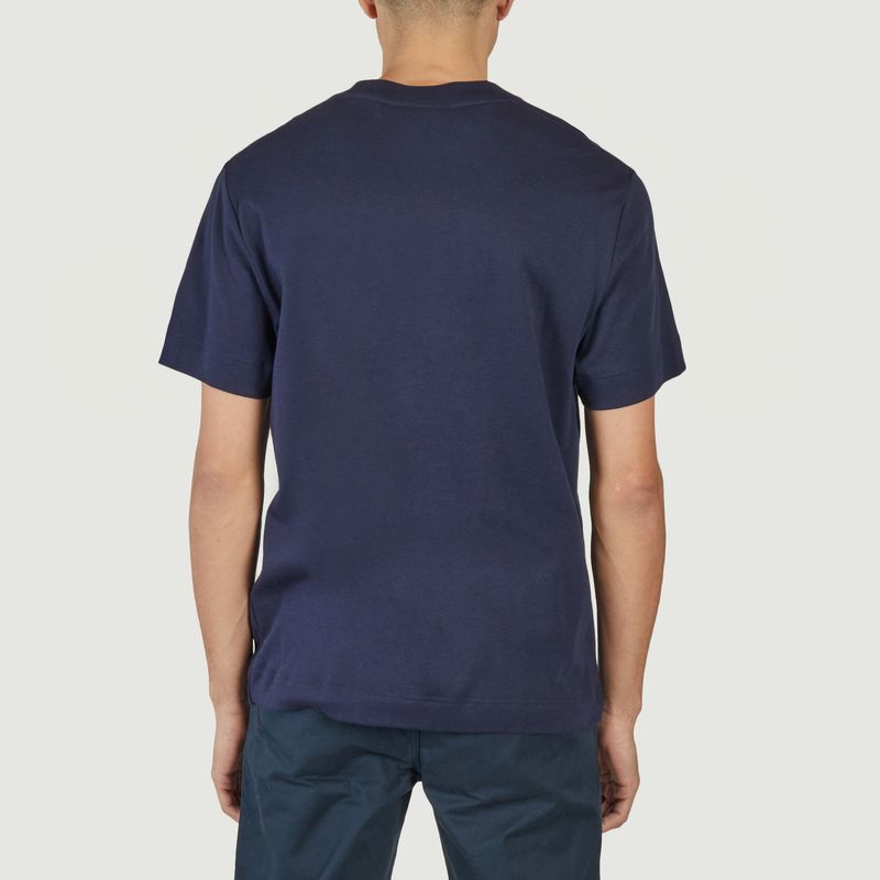 T-shirt à col rond unisexe en coton biologique uni - Lacoste