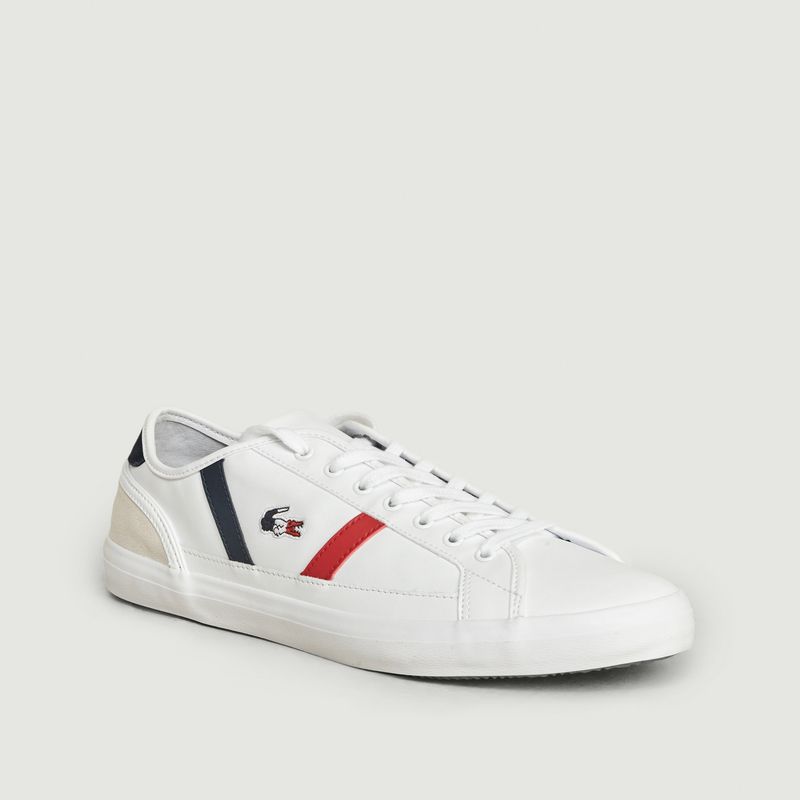 lacoste canvas pumps