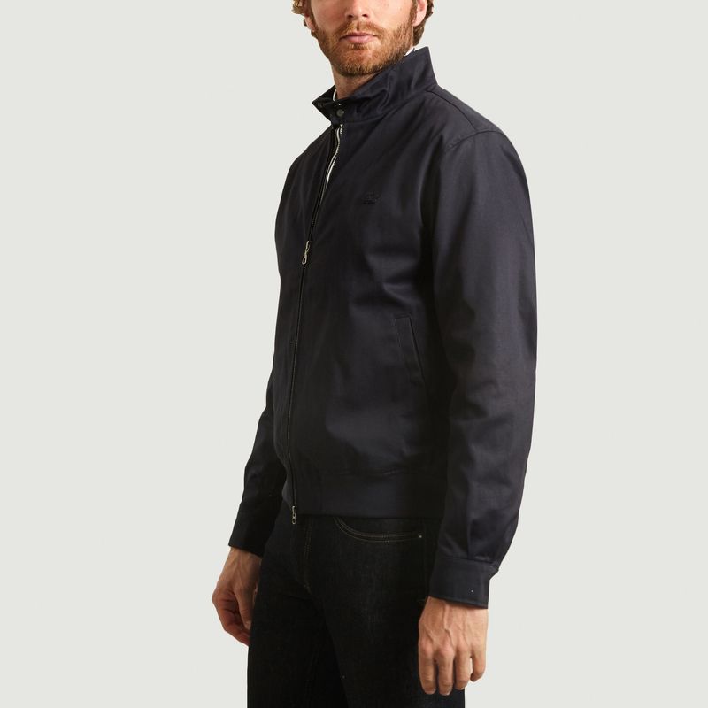 Blouson zippé en coton - Lacoste