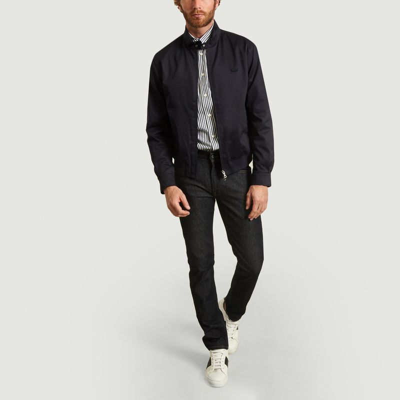 Blouson zippé en coton - Lacoste