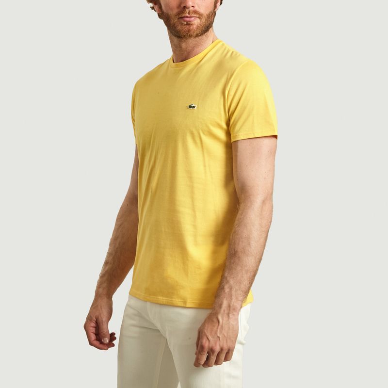 T-shirt logotypé en coton pima - Lacoste