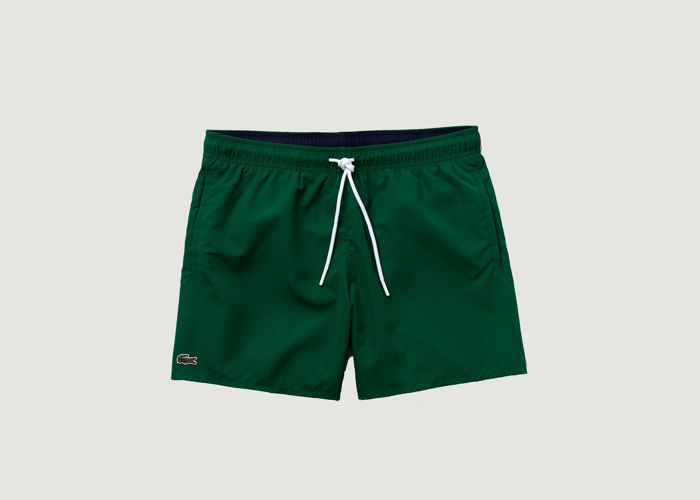 lacoste swim shorts green