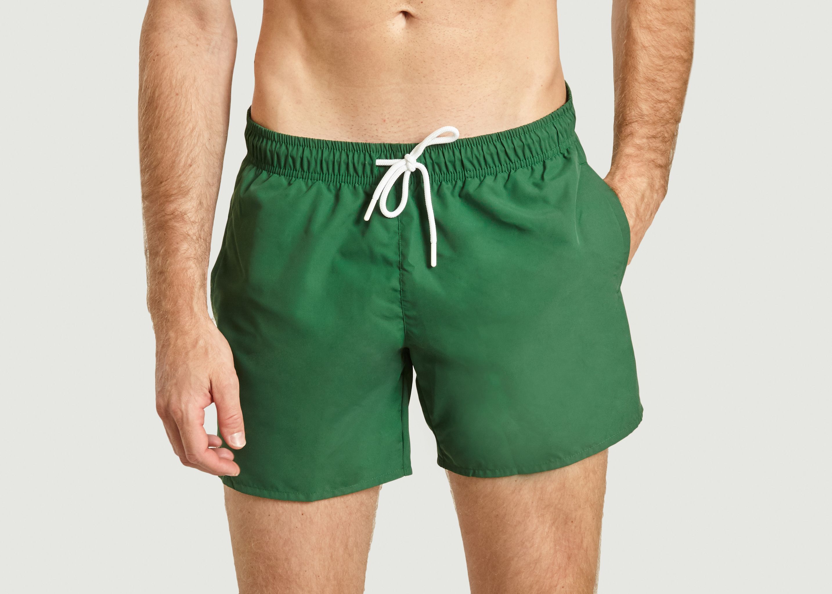 Swim with fast Green Lacoste L'Exception