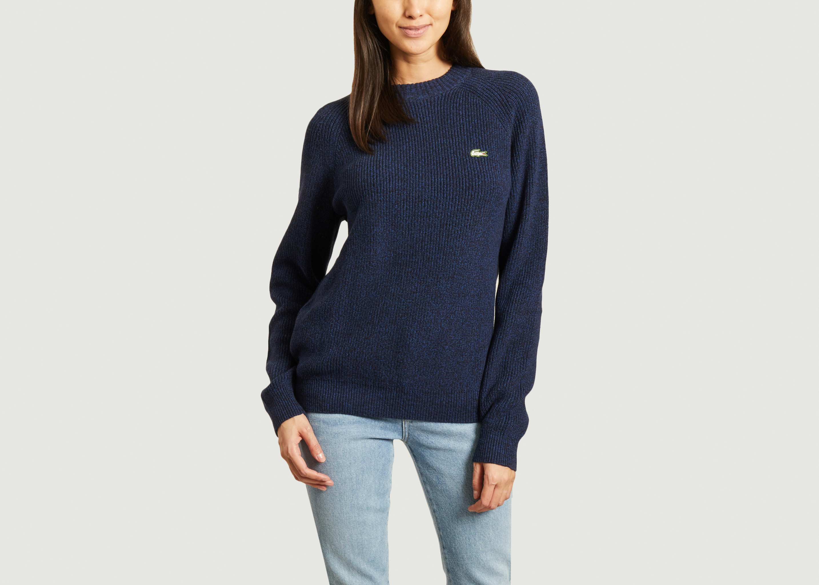 lacoste knitted sweater