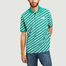Striped loose fit polo shirt - Lacoste Live