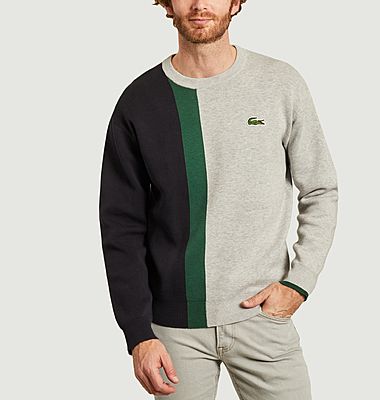Pull colorblock siglé