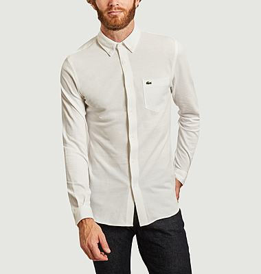 Chemise slim fit en coton bio