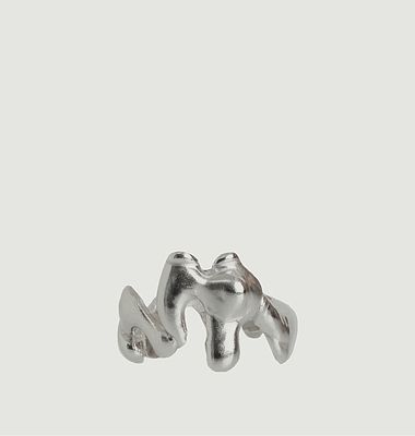 Ring Lava N°09, Silver