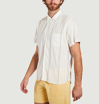 Chemise rayée manches courtes Silveira