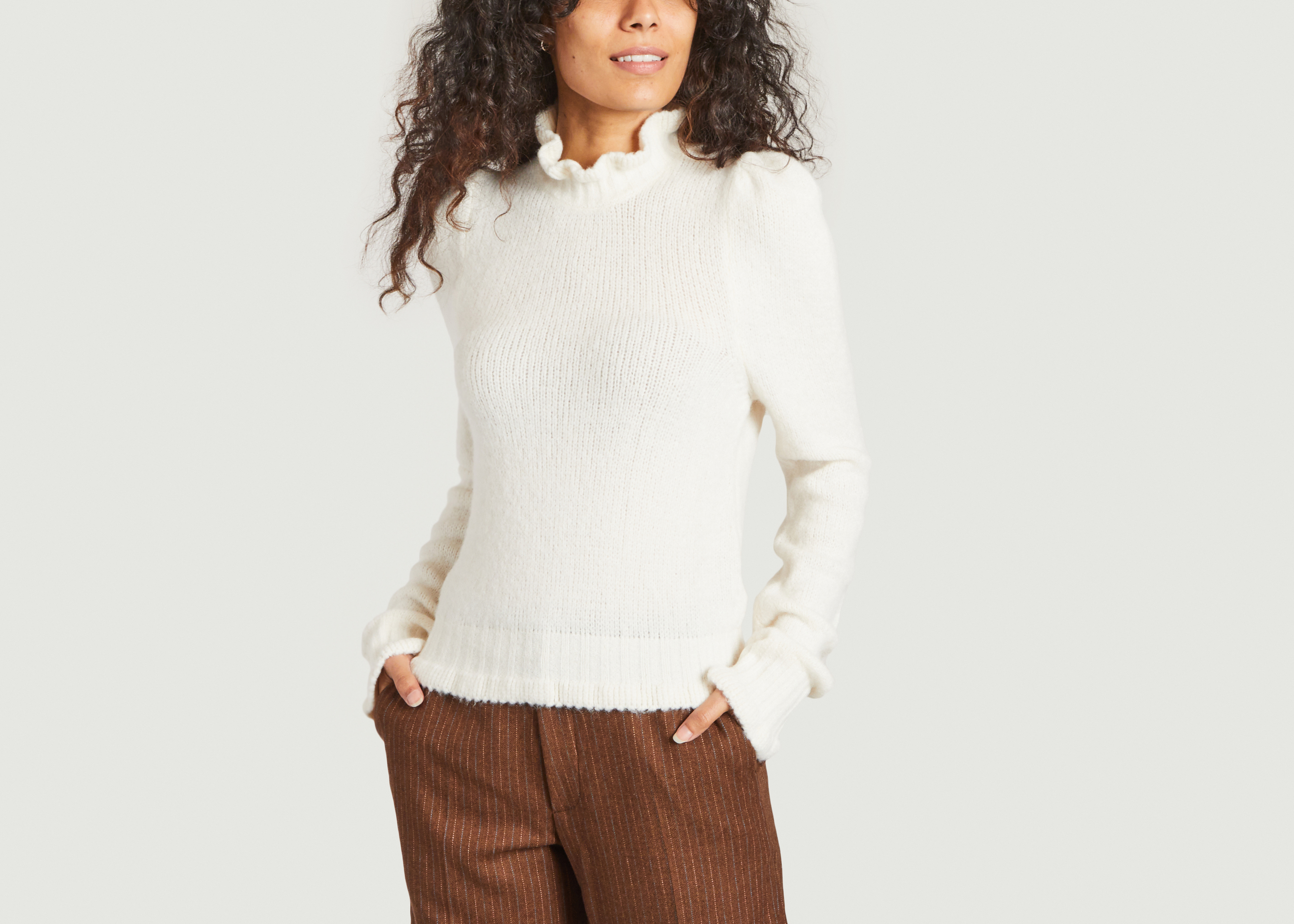 ladies petite mock turtleneck