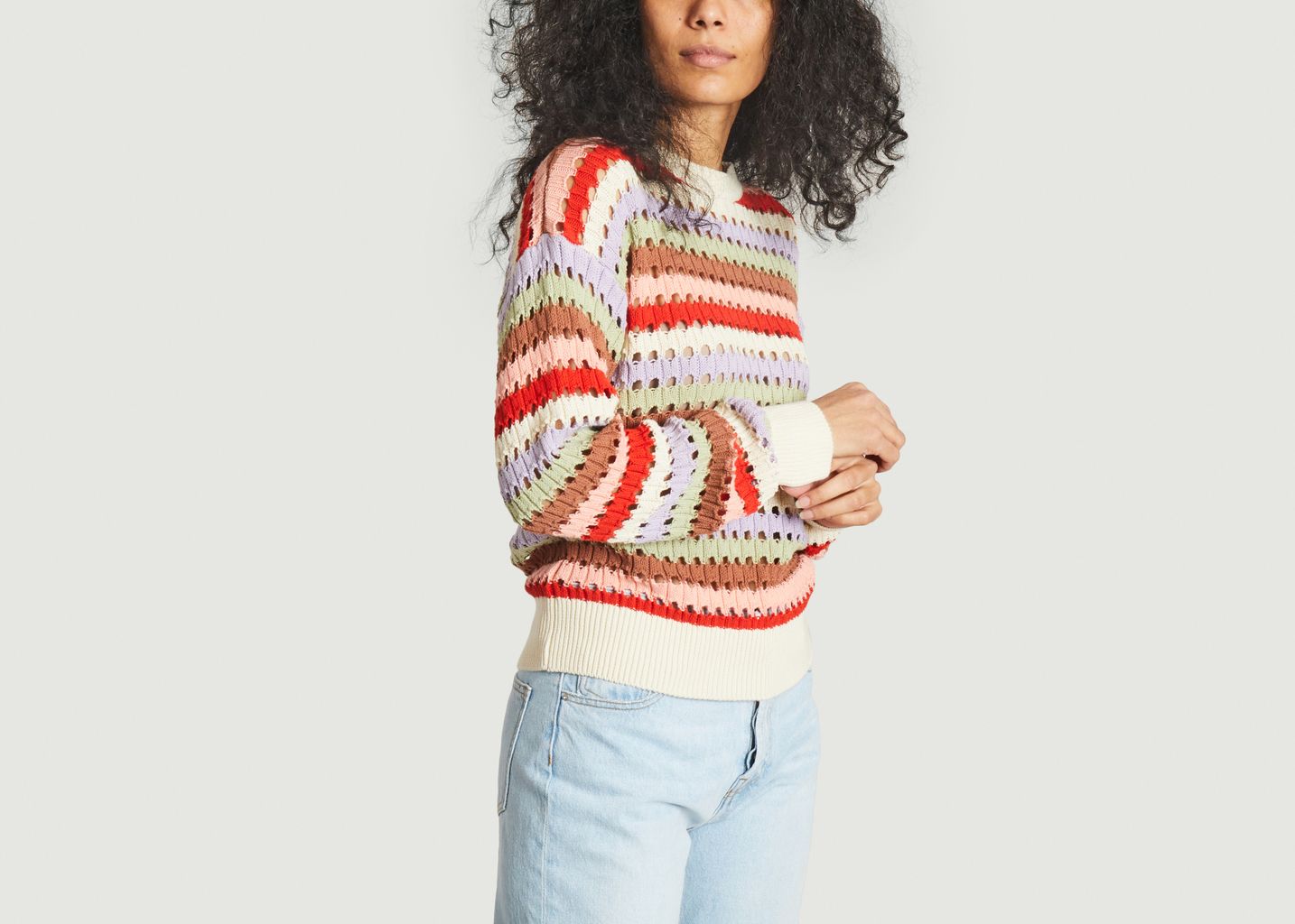 Panache crochet sweater  - La Petite Française