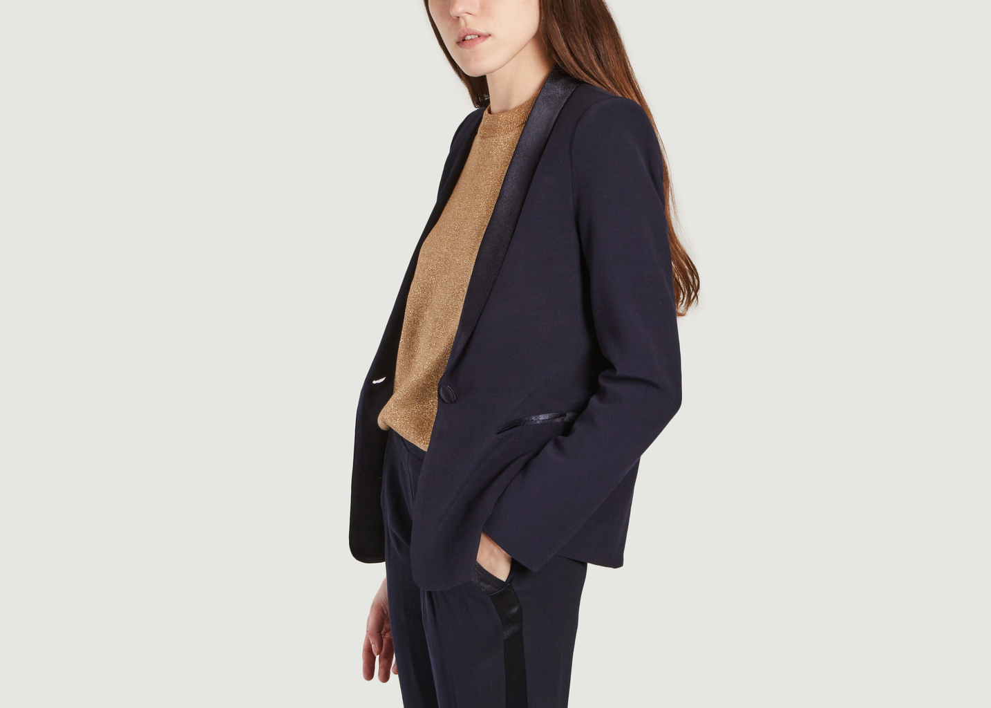 Victoire Tuxedo Jacket - La Petite Française