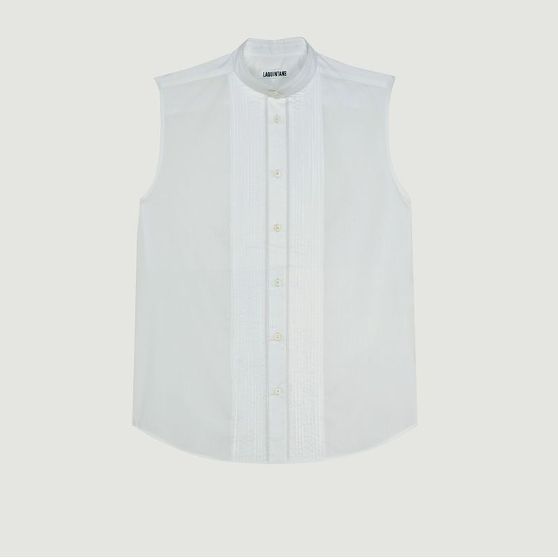 Chemise sans manches en coton biologique - Laquintane