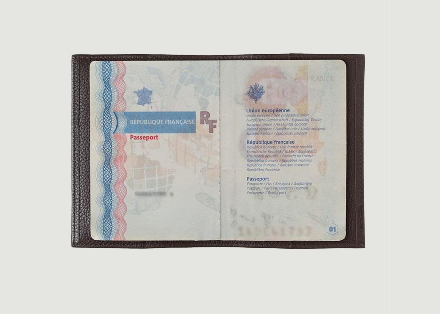 Porte Passeport Louis - Larmorie