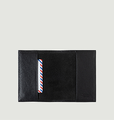 Louis vintage leather passport holder