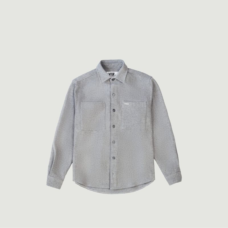 19. Casual wool overshirt - Later