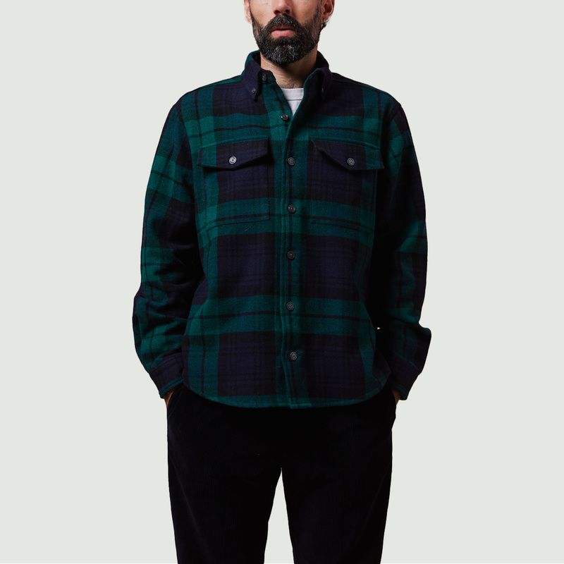 Casual Wool Overshirt - Later