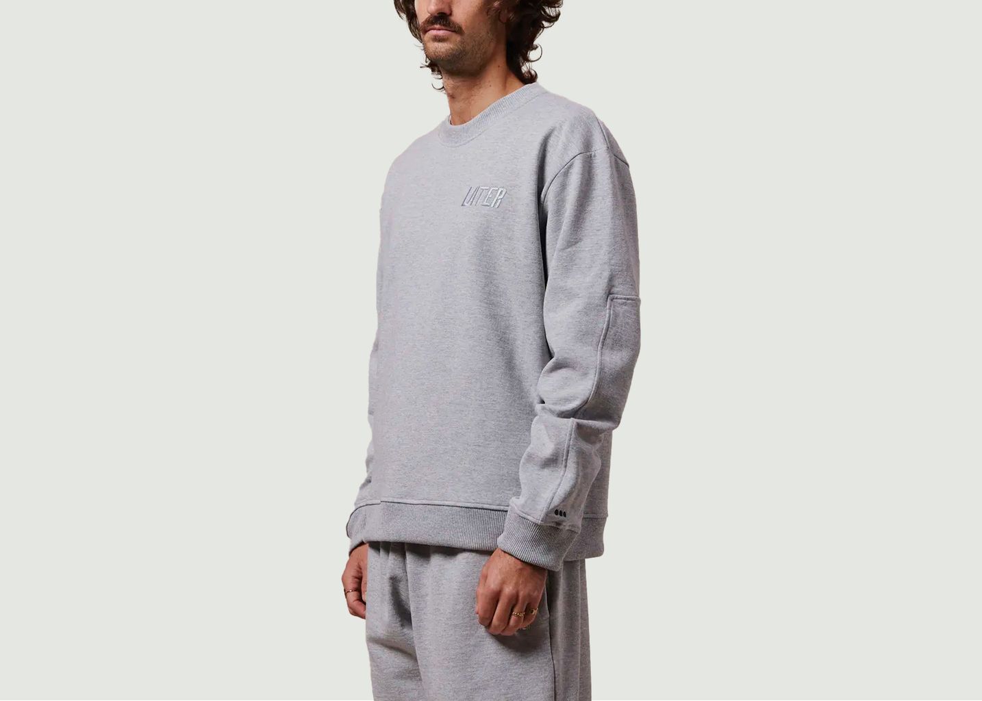 Sweatshirt mit Rundhalsausschnitt - Later