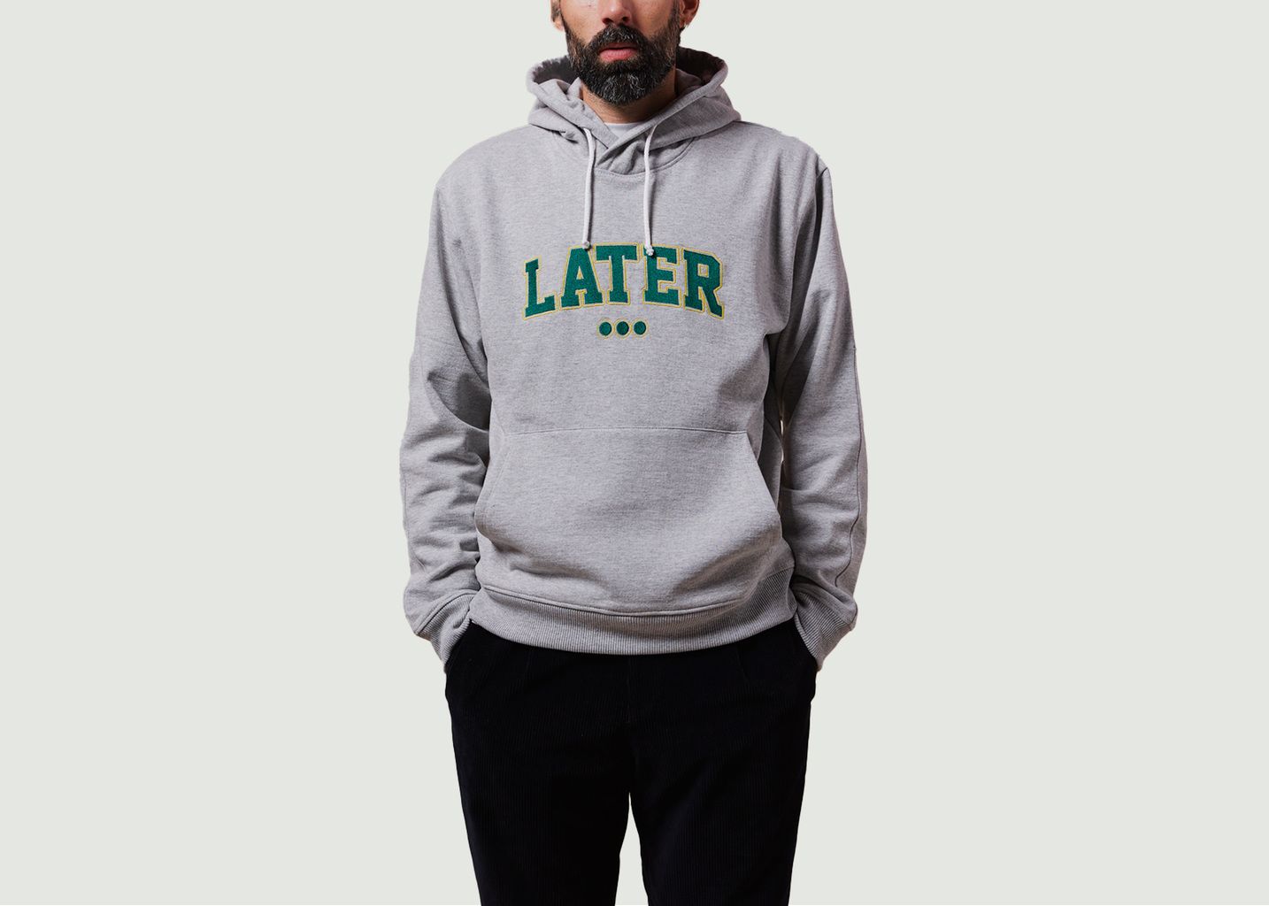 Hooded Sweatshirt - Later