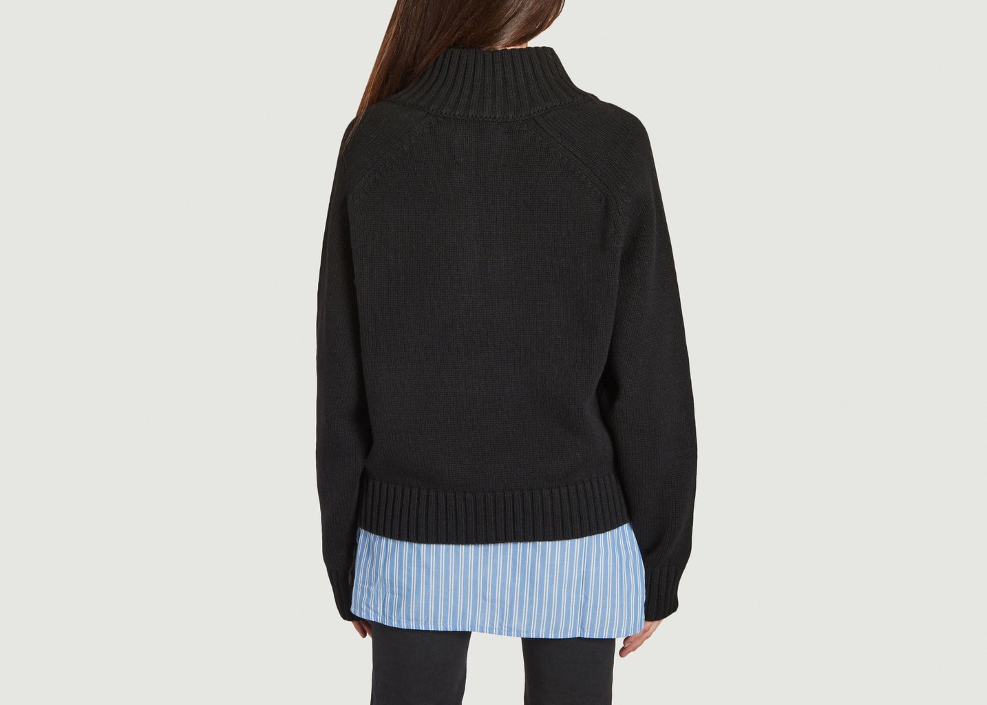 Pull col vareuse Place - Laurence Bras