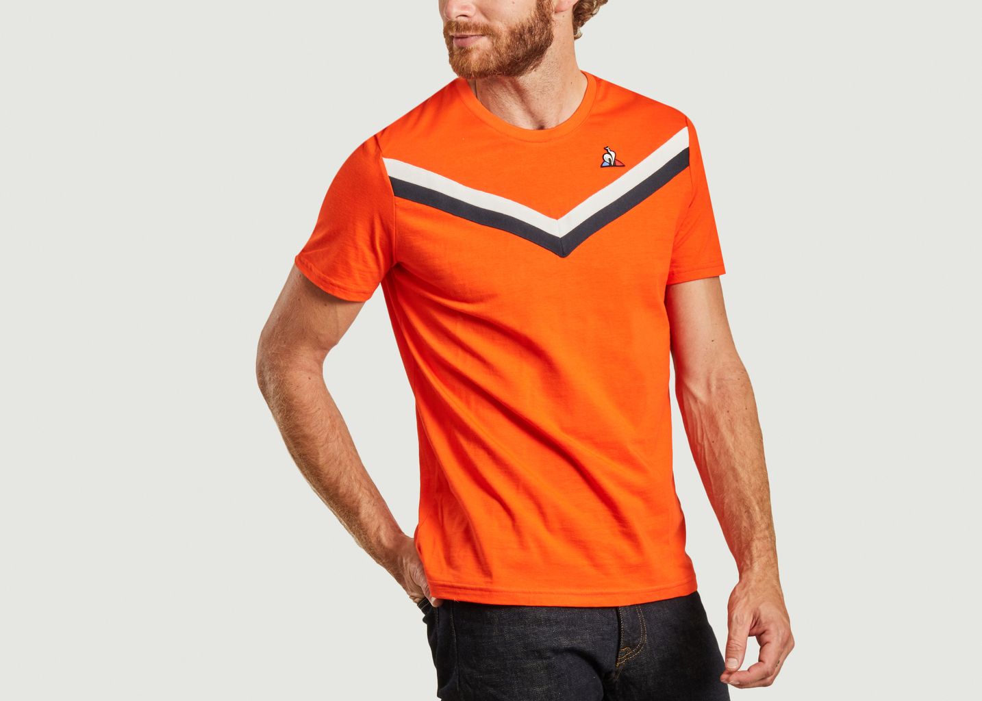 T-shirt tricolore - Le Coq Sportif