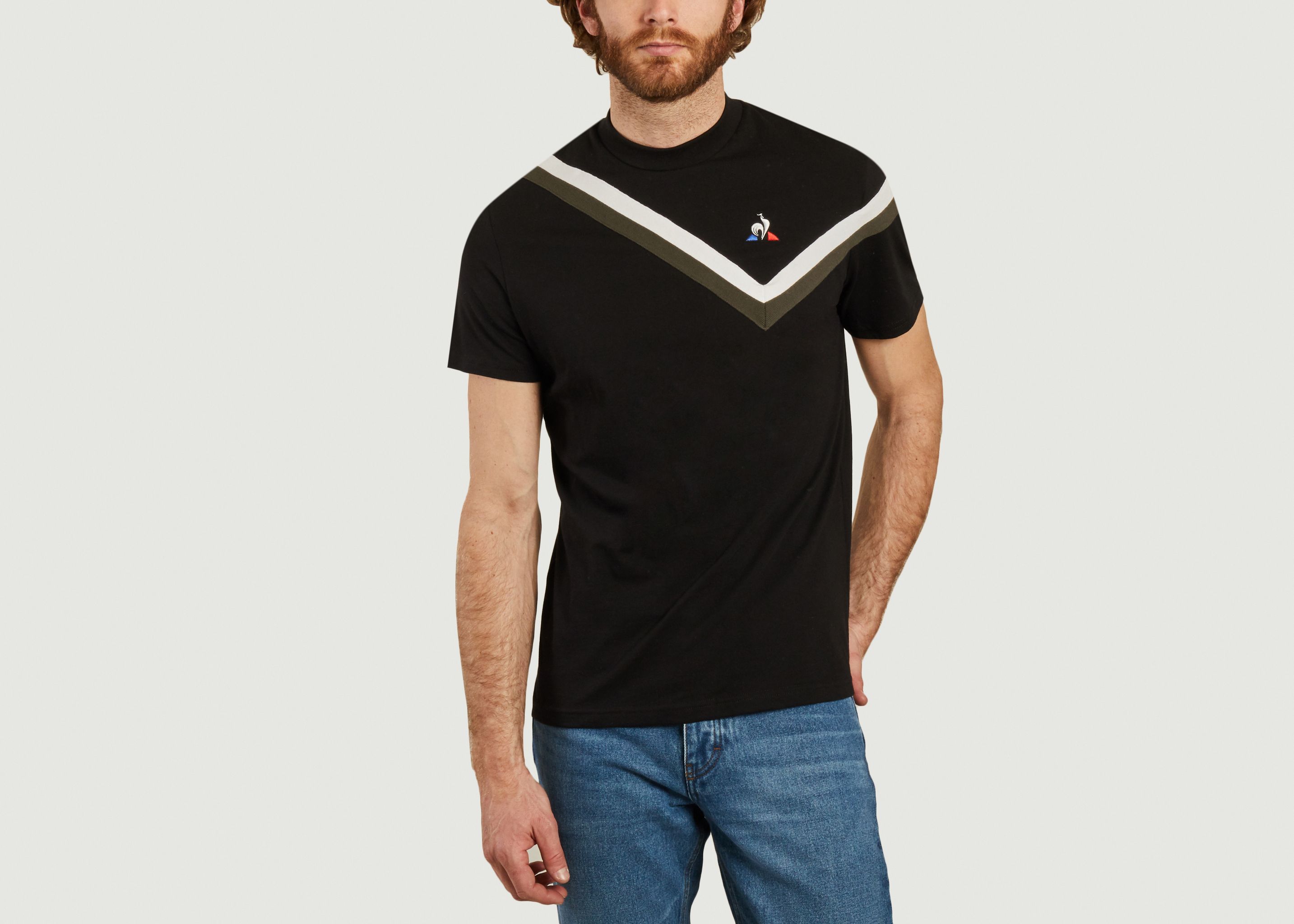 T-Shirt Bicolore - Le Coq Sportif